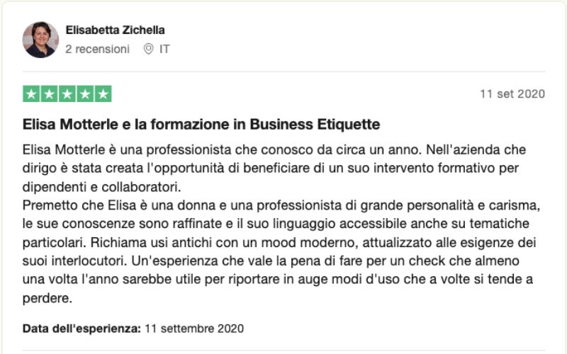 RECE TP BUSINESS ETIQUETTE